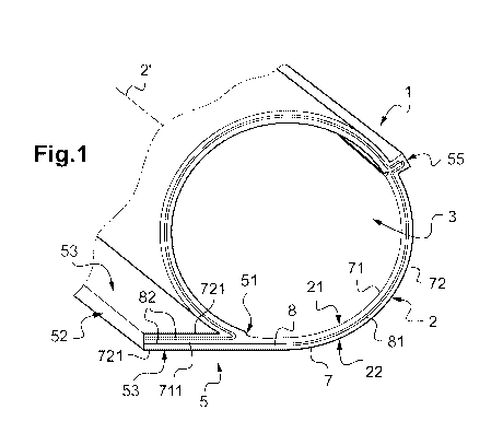 A single figure which represents the drawing illustrating the invention.